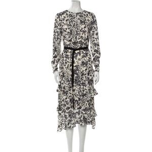 Jason Wu Asymmetric Ruffle Dress